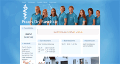 Desktop Screenshot of praxis-raschka.de